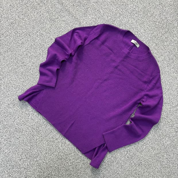 90 SJSJ 한섬 여성 긴팔 울 니트 0331J