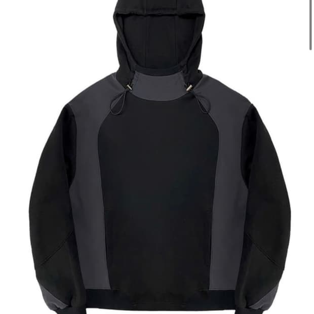 디퍼런트이즈오케이 d.ok 후드 블랙