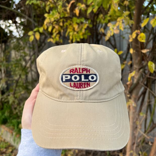 [POLO vintage] 90s polo sport spell cap