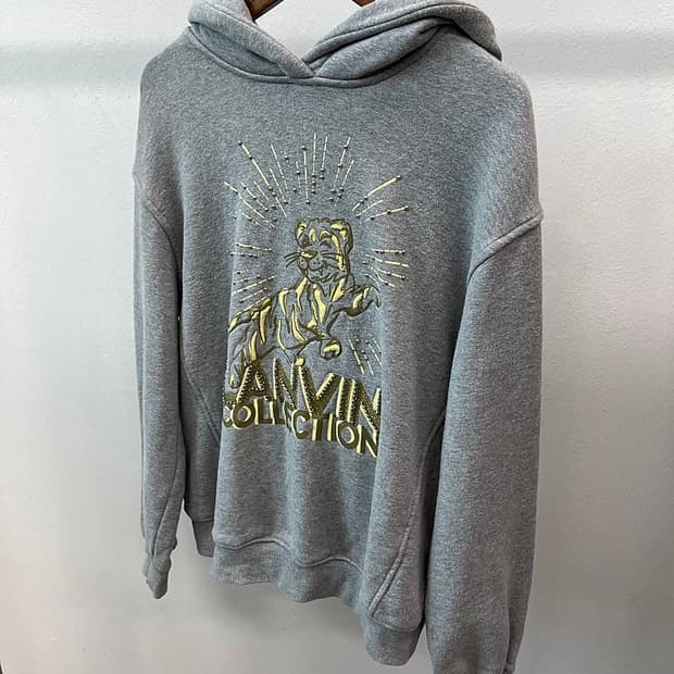 여) 랑방 컬렉션 타이거 후드티 