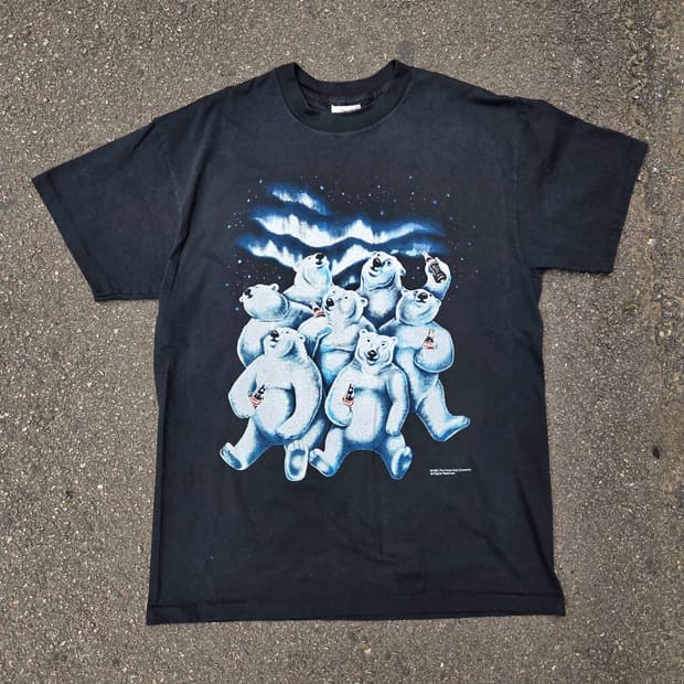 코카콜라 반팔티