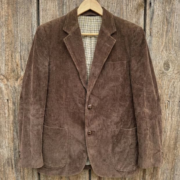 엘보우패치 코듀로이 자켓