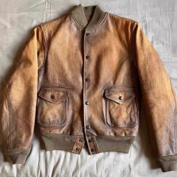 RRL Reversible 1920's Fligh jacket s