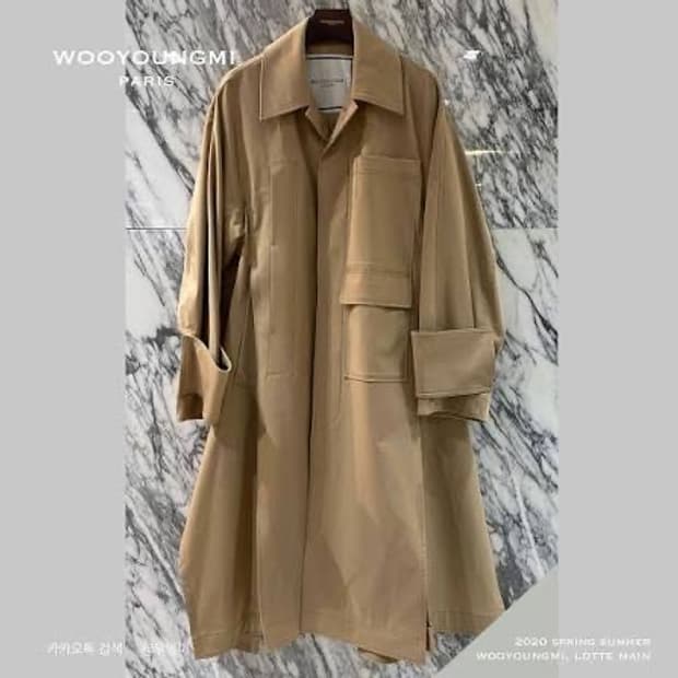 [44] 우영미 20fw 포켓디테일 맥코트