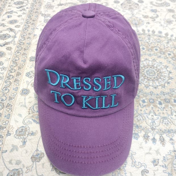 퍼플 DRESSED TO KILL 볼캡