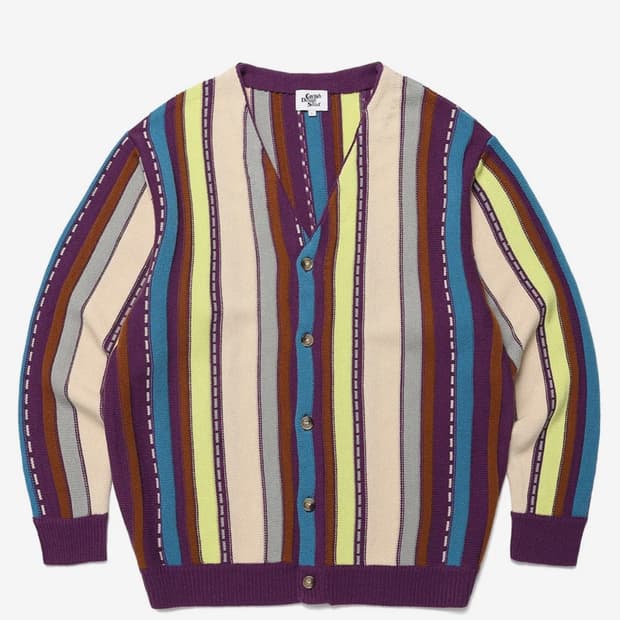 카비시 스트라이프 가디건