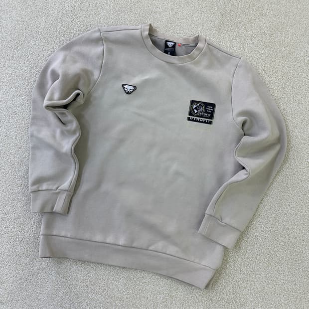 M 다이나핏 베이지 맨투맨 0323D