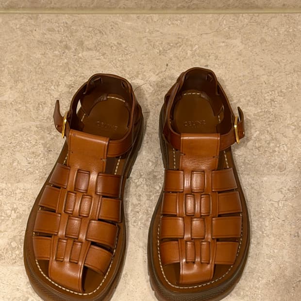 Celine Clea chunky sandal 37