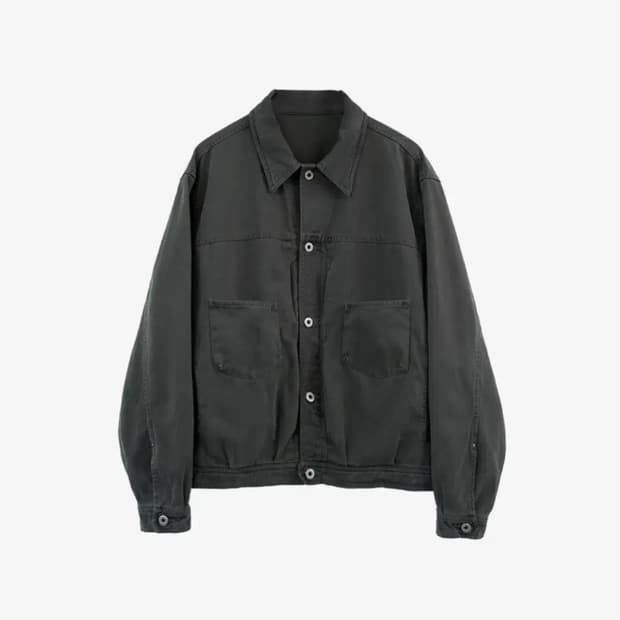 [2] 폴리테루 24fw 유즈드 트러커 그린차콜
