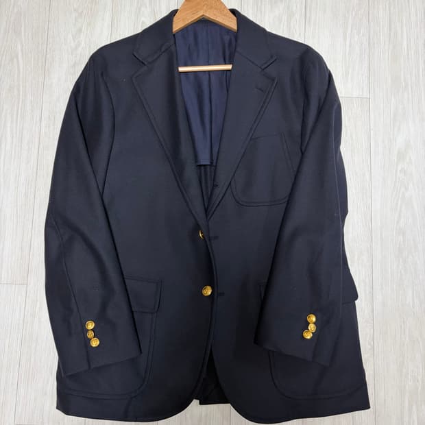 [38] 캡틴선샤인 금장 울 플란넬 블레이저 자켓