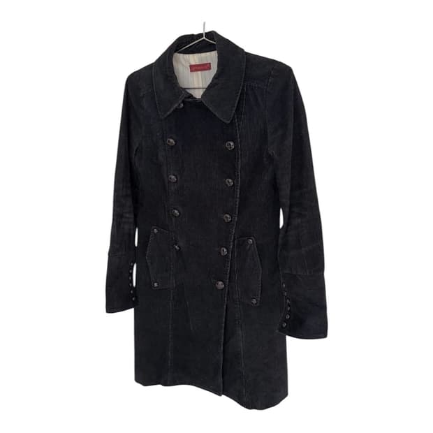 코듀로이 코트 (네이비)