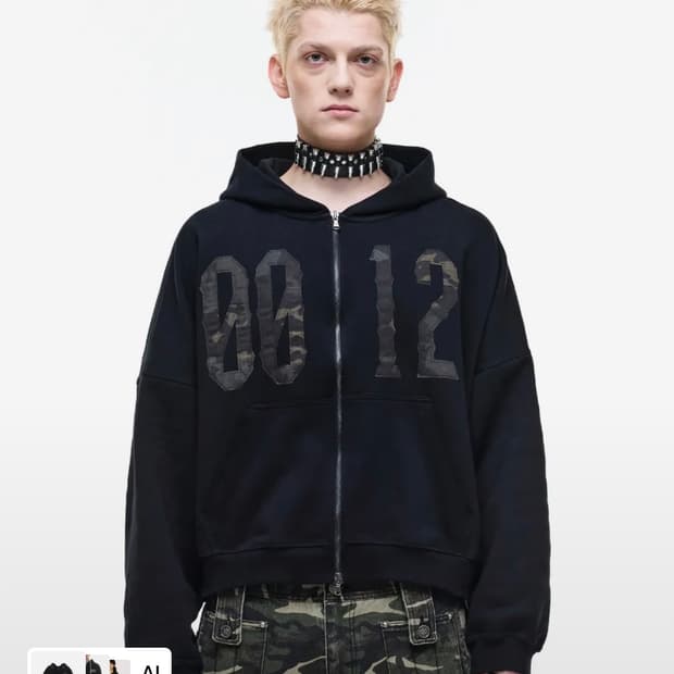 오퍼스 0012 Op. 03 P.F.P HOOD ZIP BLACK