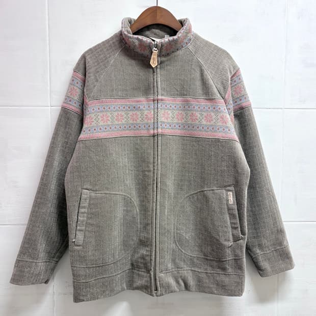 90s Whole Earth x DESCENTE 플리스 자켓 M