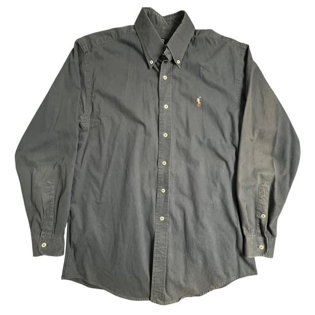 폴로 랄프로렌 긴팔 셔츠 그레이