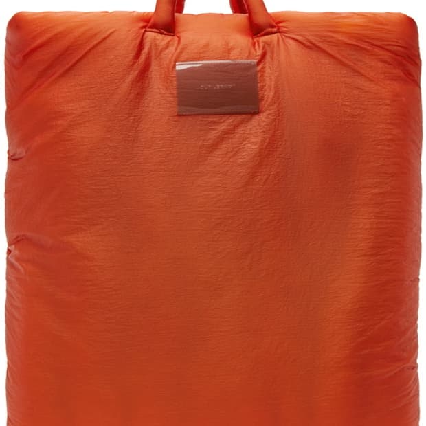 아워레가시 Big pillow Orange Tote bag 토트백