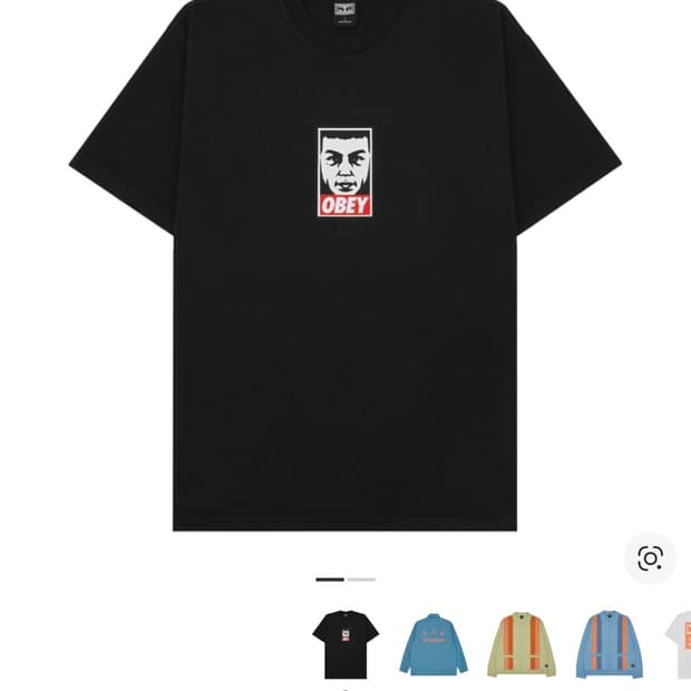 아이앱 스튜디오 x 오베이 빈지노 콜라보 반팔 판매합니다