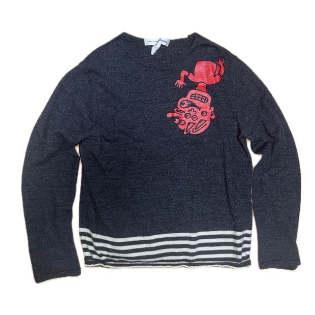 꼼데가르송 셔츠 노아리온 울 니트