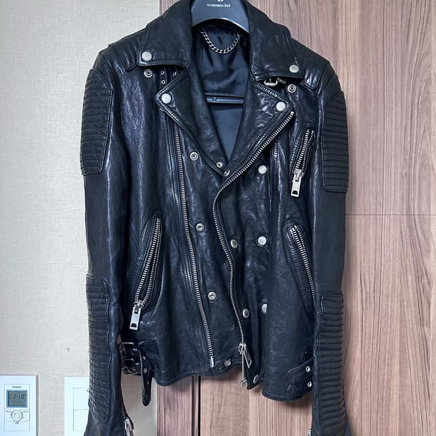 [95] 버버리프로섬 광희시장 하드 라이더 자켓