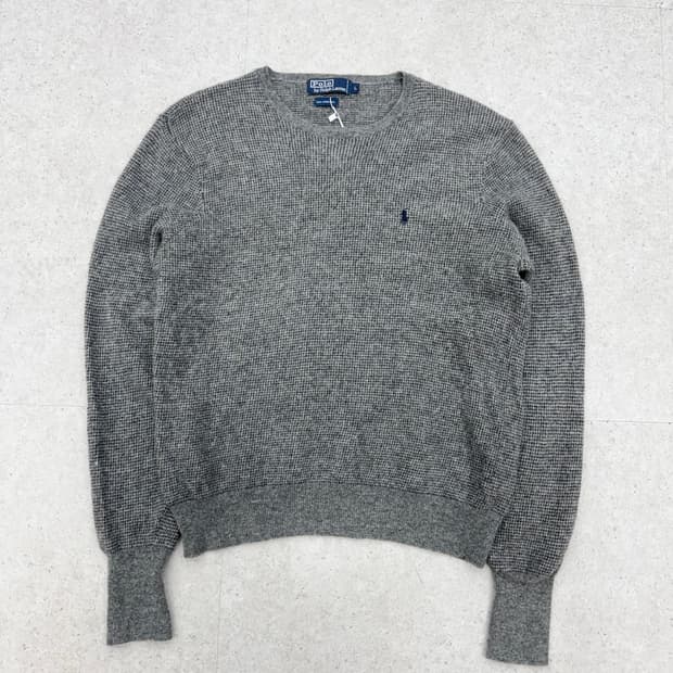 Polo 램스울 와플 니트