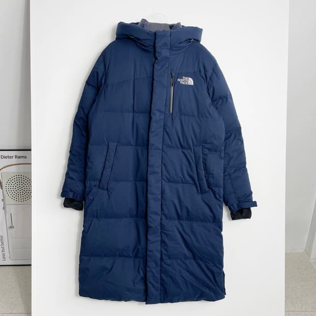 A1 노스페이스 익스플로링 덕다운 롱패딩 코트 110사이즈