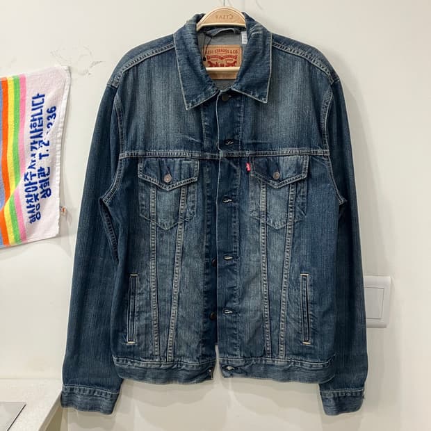 96 리바이스 데님 청자켓 빈티지