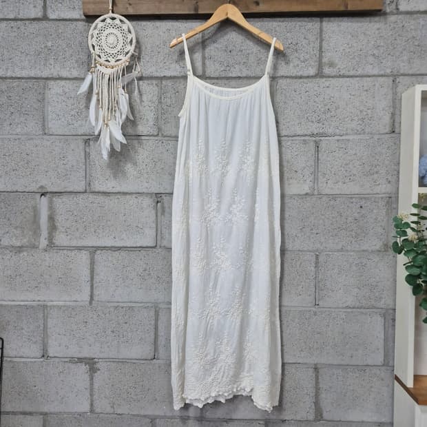 면자수 원피스 하구미룩 보헤미안