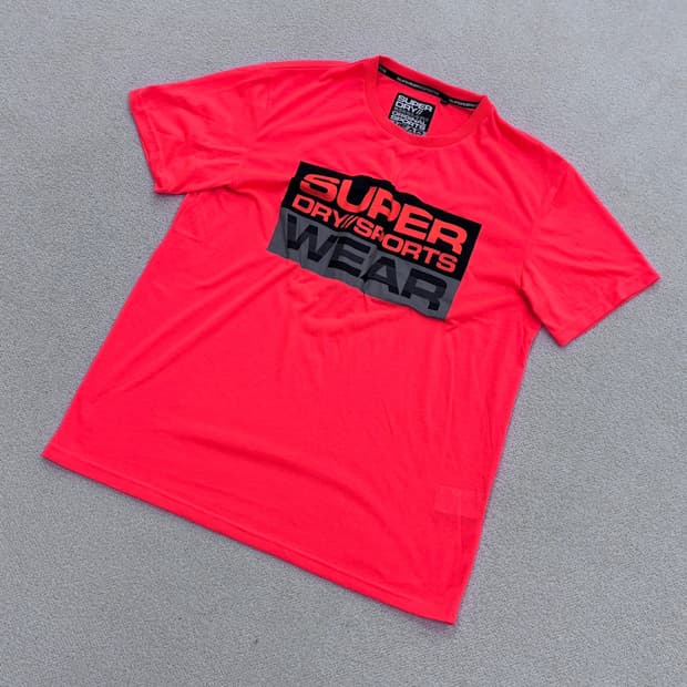 XL 슈퍼드라이 남성 반팔 티셔츠 0413E