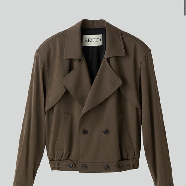 렉토 하프 트렌치 자켓 M