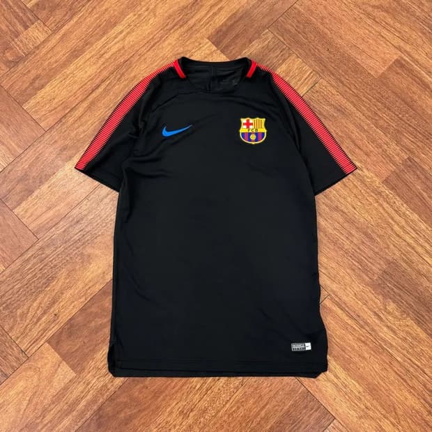 L 나이키 바르셀로나FC 17-18 어센틱 트레이닝 티셔츠 
