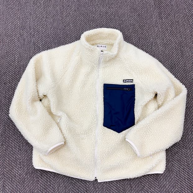 키르시 뽀글이 후리스 아이보리