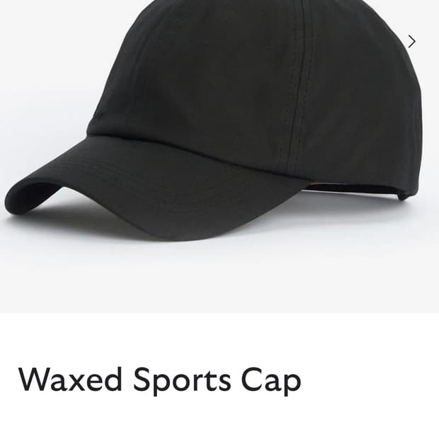 바버 왁스 스포츠 캡