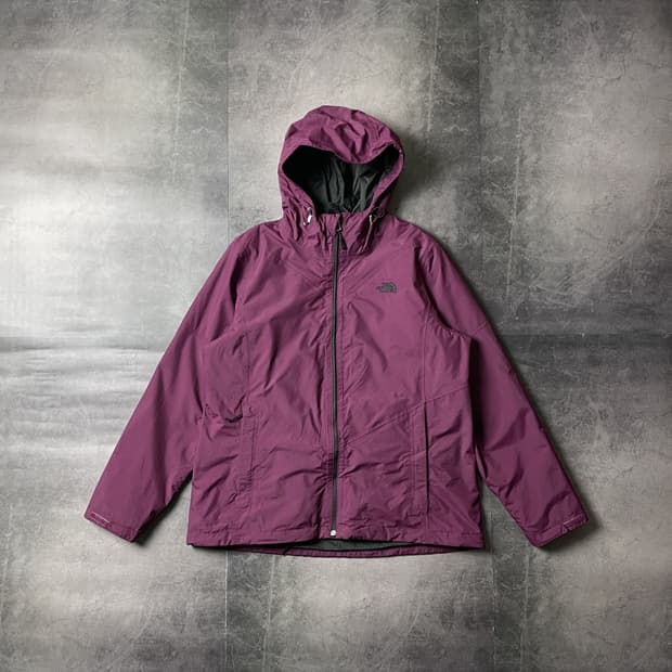 THE NORTH FACE 노스페이스 퍼플 플리스 바람막이 A00506