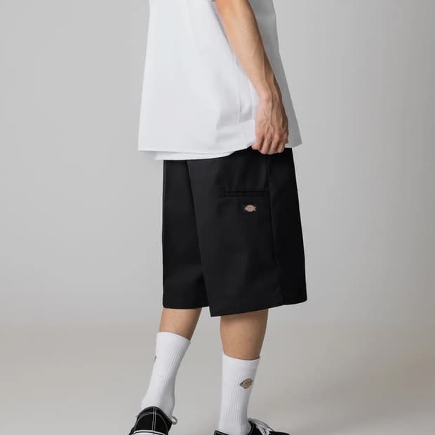 디키즈 42283 루즈핏 워크쇼츠 Black