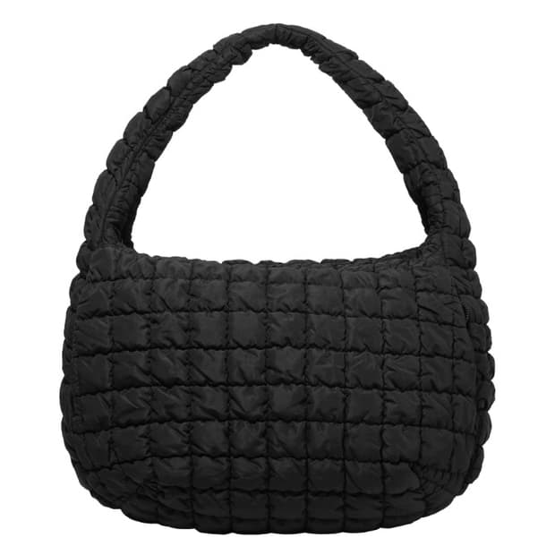 택O) 코스 cos 퀄티드 오버사이즈 구름백 블랙