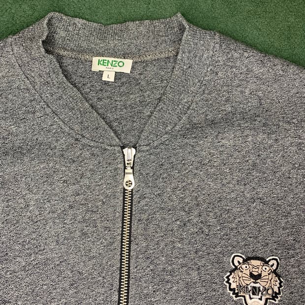 KENZO 겐조 타이거 자수 니트 L