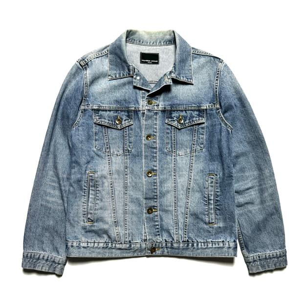 넘버나인 워시드 데님 g쟌 자켓