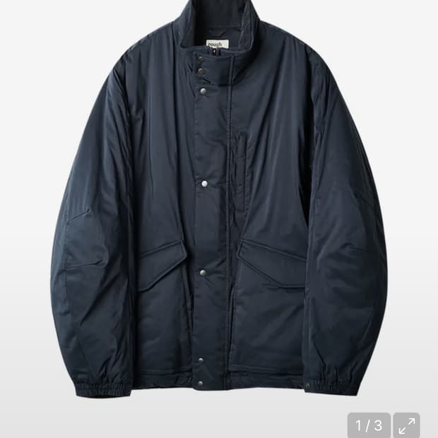 러프사이드 인슐레이션 컴뱃 파카 네이비 