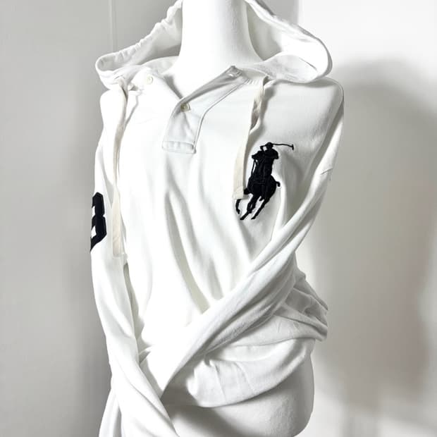 폴로 빅포니 후드 롱슬리브