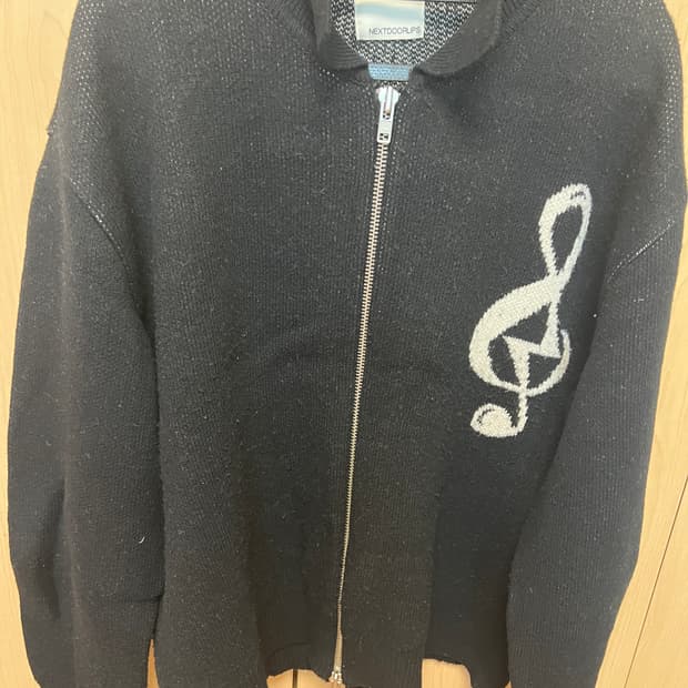 넥스트도어립스 니트 집업