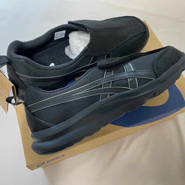 (새상품/265) 아식스 라이프워커 블랙 3e