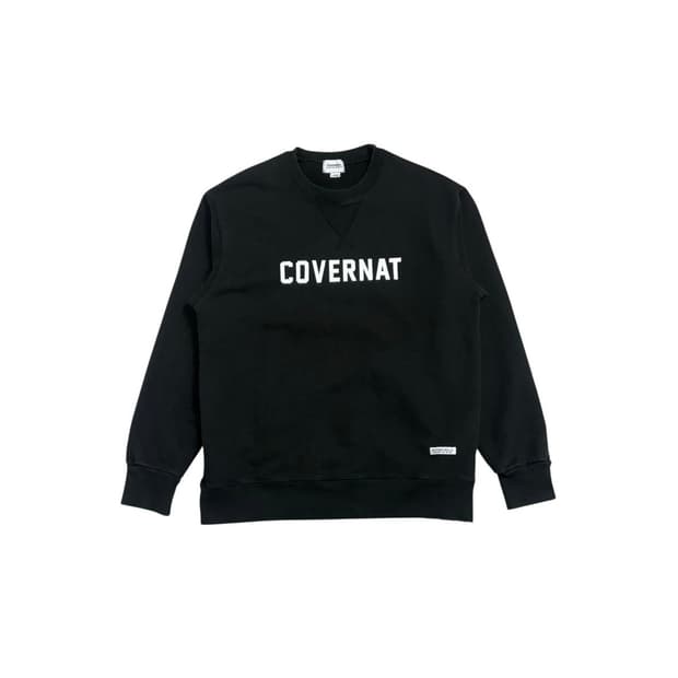 커버낫 맨투맨 블랙