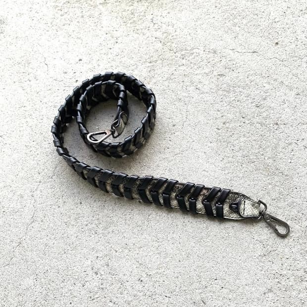 Archive Python Leather Chain