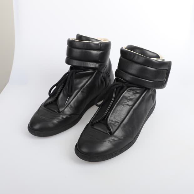 43 / Maison Margiela 마르지엘라 퓨쳐 하이탑 블랙