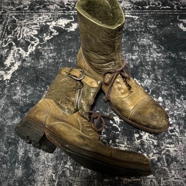 Alfredo Bannister lace-up boots