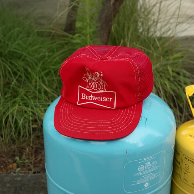 80’s Budweiser 버드맨 메쉬캡