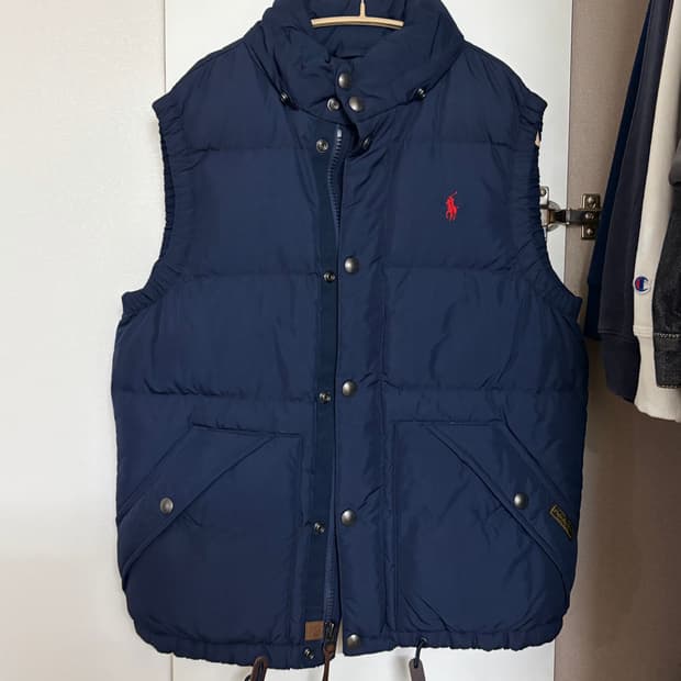 택포) 폴로 조끼 패딩