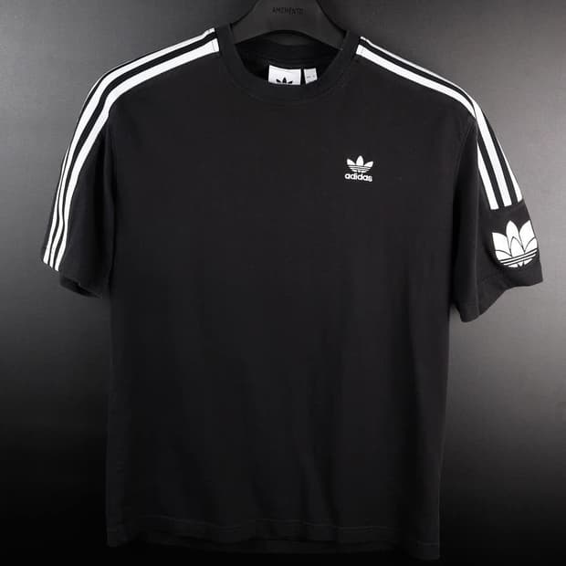 아디다스 오리지널 검정 티셔츠