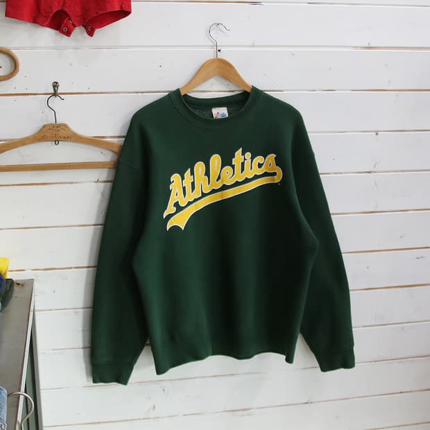 (착용컷) 90's Majestic 스웻 셔츠 (남성용 105)