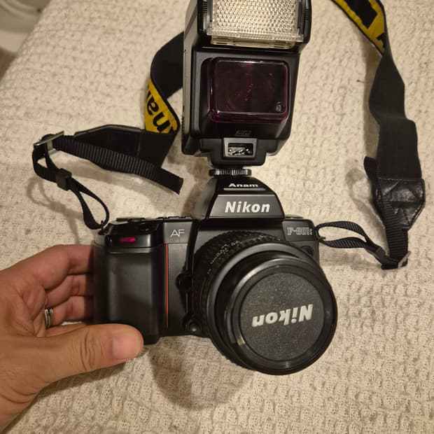 니콘 F-801s 35-70 + 스피드라이트 sb-22