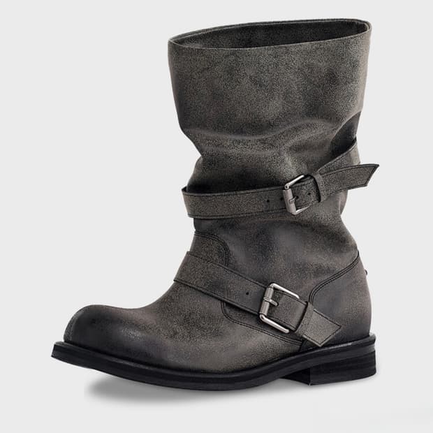 [NEGATIVETHREE] Slouchy middle Boots 240